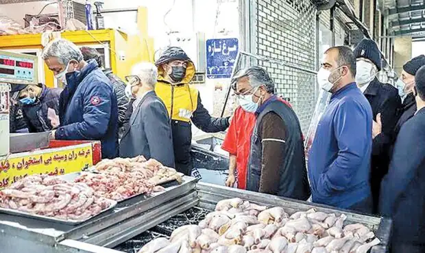 نرخ مرغ در میادین میوه و تره‌بار اعلام شد/ فیله مرغ بسته‌بندی ۶۵۵ هزارتومان