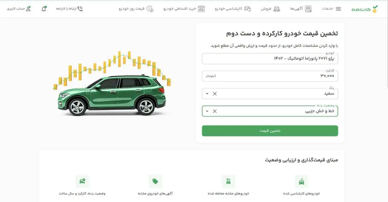 چرا کارنامه معتبرترین سایت تخمین قیمت خودرو است؟ چرا کارنامه معتبرترین سایت تخمین قیمت خودرو است؟
