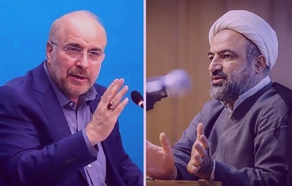 طعنه قالیباف به رسایی: من پیک جنابعالی هستم!