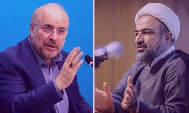 طعنه قالیباف به رسایی: من پیک جنابعالی هستم!