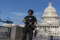تهدید تروریستی اطراف ساختمان کنگره آمریکا