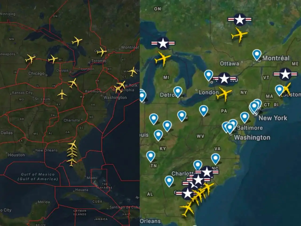 تحرکات مشکوک آمریکا در خاورمیانه/ انتقال بیسابقه هواپیماهای نظامی به منطقه خبرساز شد تحرکات مشکوک آمریکا در خاورمیانه/ انتقال بیسابقه هواپیماهای نظامی به منطقه خبرساز شد