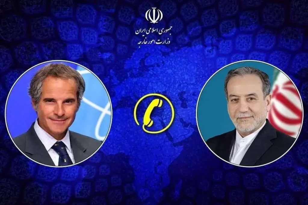 جزئیات تماس تلفنی مدیرکل آژانس انرژی اتمی با عراقچی