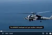 انتشار تصویری از شلیک نیرو‌های یمن به بالگرد نظامی آمریکا