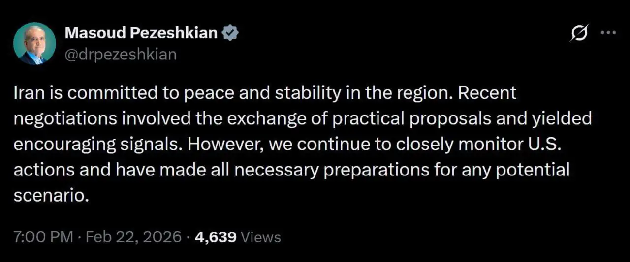 خبر خوش پزشکیان درباره مذاکرات / رئیس‌جمهور مستقیما سیگنال داد