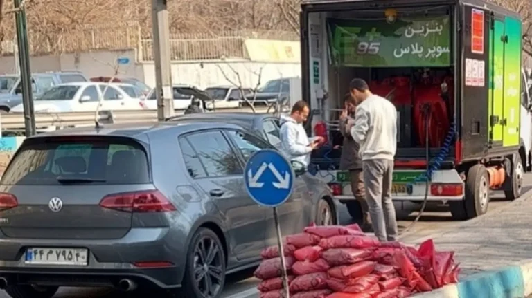 فوری/ باک ۴ میلیونی بنزین در شمال تهران حسابی خبرساز شد