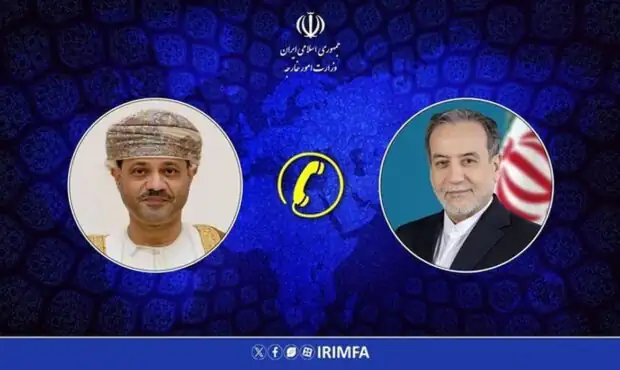 تماس تلفنی عراقچی با وزیر امور خارجه عمان تماس تلفنی عراقچی با وزیر امور خارجه عمان