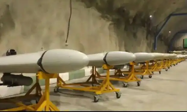 تونل‌های پهپادی سپاه برای شلیک به سمت آمریکایی‌ها + عکس