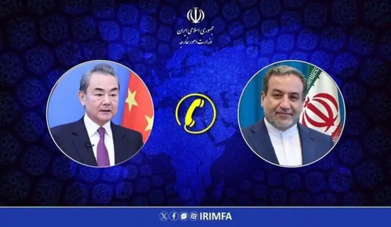 گفت‌و‌گوی عراقچی با وزیر امورخارجه چین/ ایران خصومتی با کشور‌های خلیج فارس ندارد