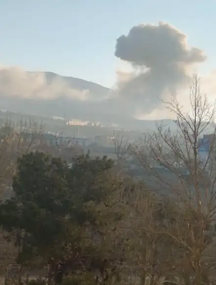 انفجارهای بامدادی در چند نقطه از پایتخت و اطراف آن