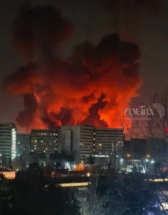 فوری/ انفجارهای شدید در چند نقطه تهران + عکس