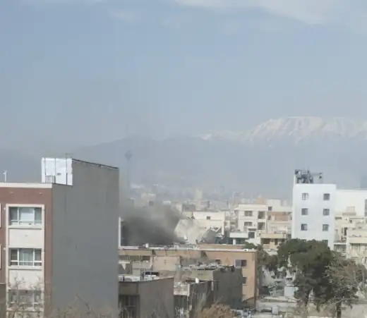 انفجار در کوچه دادگاه ویژه روحانیت+ عکس