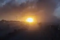 اولین تصاویر از حمله به انبار نفت شهران/ جزئیات حمله به دو انبار نفت