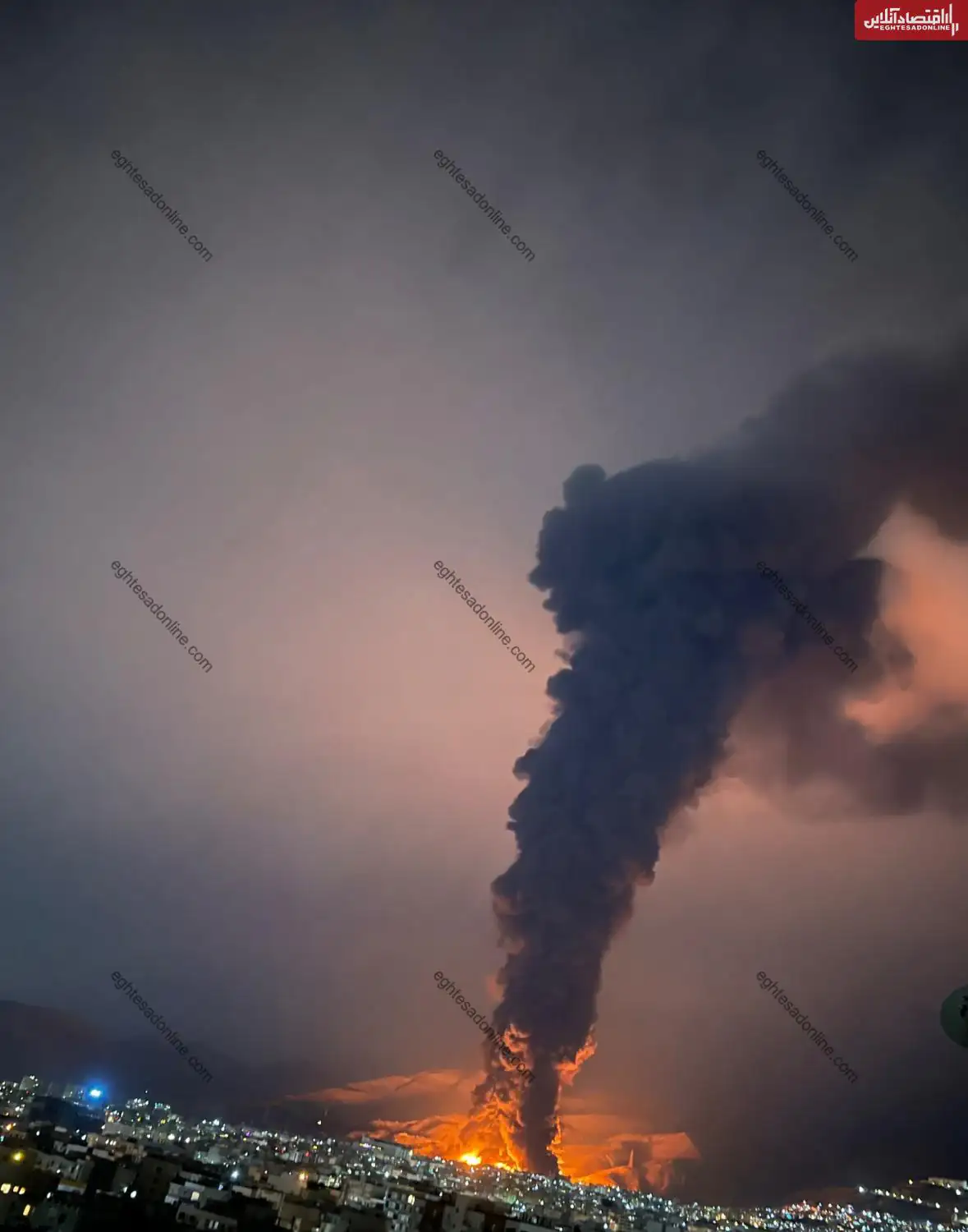 جزئیات حمله به دو انبار نفت در اطراف تهران