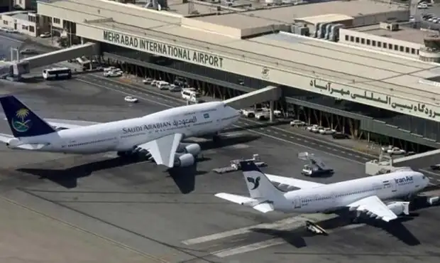 تصاویر جهنمی از خسارات وارد شده به فرودگاه مهرآباد در پی حملات اسرائیل و آمریکا