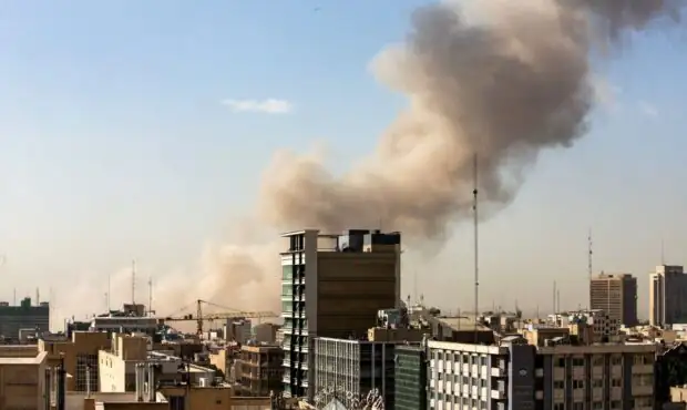 انفجار مهیب در اصفهان در پی حملات موشکی آمریکا و اسرائیل