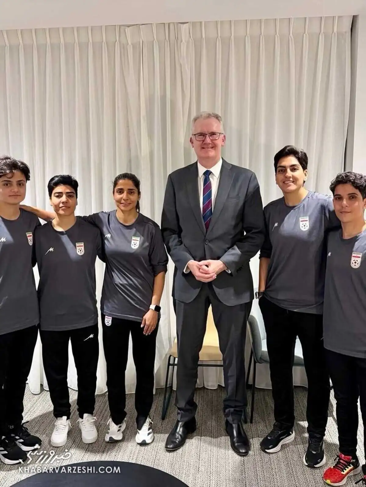 دیدار ملی پوشان فوتبال زنان با مقام استرالیایی