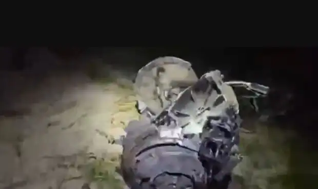 شکار پهپاد هرمس مسلح در آسمان تهران توسط پدافند سپاه