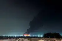 آتش‌سوزی در اطراف فرودگاه بین‌المللی دوبی