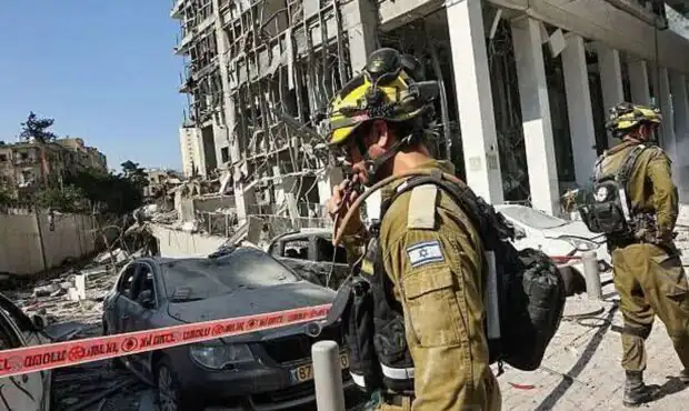 فوری / انفجارهای مهیب در پی حملات موشکی ایران به اسرائیل