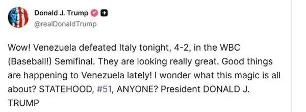 ادعای جدید ترامپ: اخیراً اتفاقات خوبی در حال رخ دادن است! ایالت شماره ۵۱؟ ادعای جدید ترامپ: اخیراً اتفاقات خوبی در حال رخ دادن است! ایالت شماره ۵۱؟