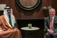 دیدار امیر قطر و پادشاه اردن در دوحه / رایزنی درمورد توقف جنگ و بازگشت به مذاکرات