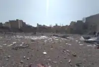 تخریب یک مجموعه ورزشی در تهران بر اثر حملات هوایی امروز