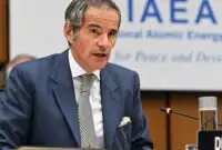 واکنش گروسی به اصابت پرتابه در نزدیکی نیروگاه بوشهر