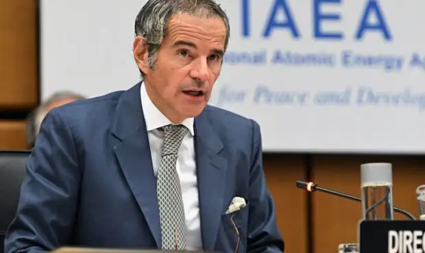 واکنش گروسی به اصابت پرتابه در نزدیکی نیروگاه بوشهر واکنش گروسی به اصابت پرتابه در نزدیکی نیروگاه بوشهر