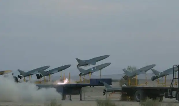 حملات پهپادی ارتش ایران به وزارت امنیت داخلی اسرائیل و چند نقطه دیگر