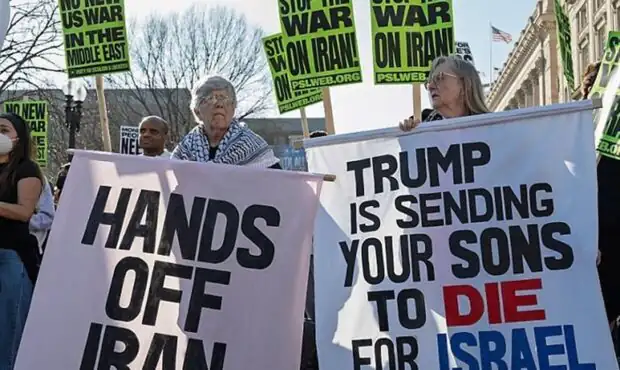 فشار شدید مردم آمریکا به ترامپ / این جنگ، جنگ اسرائیل است!