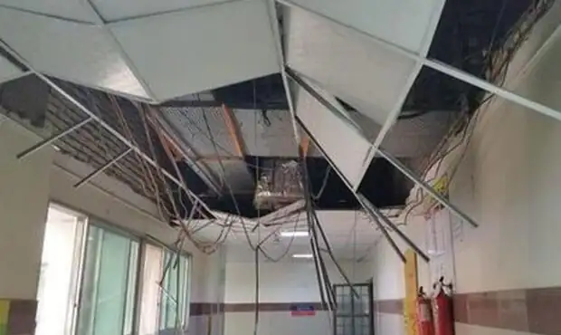 حمله به مراکز درمانی / بیمارستان امام علی اندیمشک دوباره هدف قرار گرفت