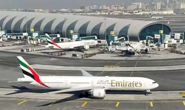 آسیب به هواپیما‌های مسافربری پیشرفته در فرودگاه دبی در جنگ علیه ایران