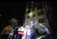 حمله هوایی به یک ساختمان مسکونی در ارومیه