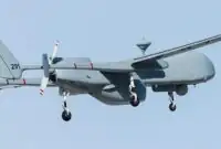 انهدام پهپاد هرون دشمن در کرمان