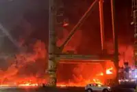 فوری/ پالایشگاه بزرگ نفتی منفجر شد