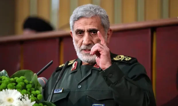 پیام تند سردار قاآنی خطاب به نتانیاهو