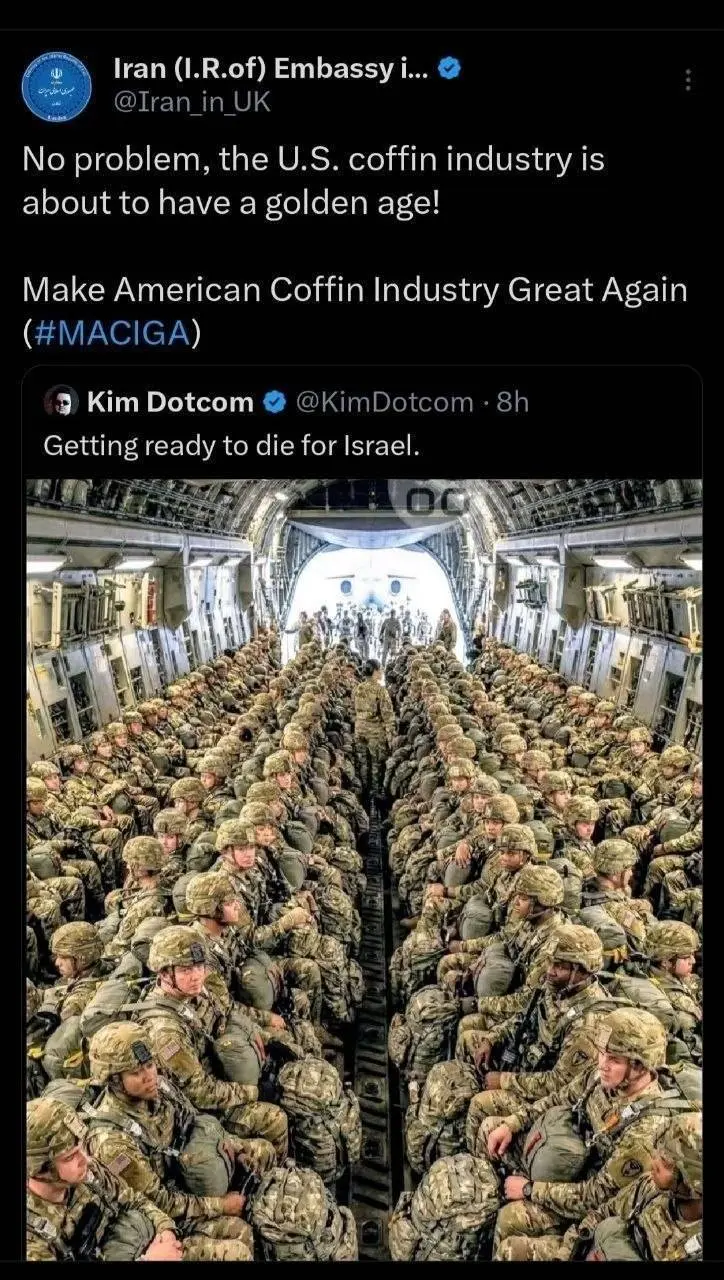 توییت معنادار سفارت ایران در لندن با یک عکس عجیب