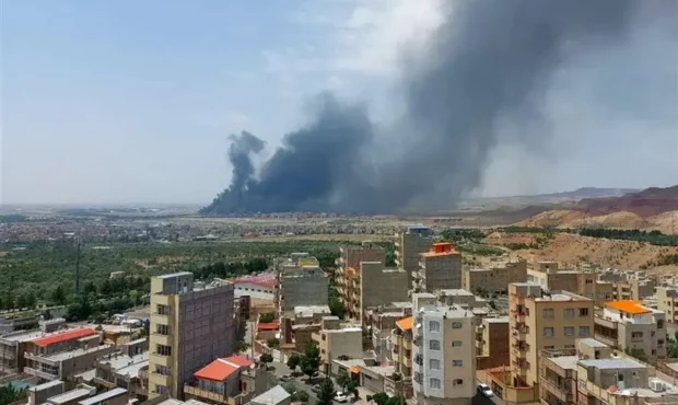 فوری/ مناطقی که امروز ۱۱ فروردین مورد حمله هوایی قرار گرفت