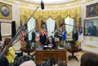 ترامپ: به زودی ایران را ترک می‌کنیم