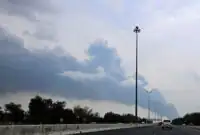 هدف قرار گرفتن مخازن سوخت فرودگاه کویت