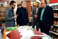 استاندار تهران از روند توزیع کالاهای اساسی در فروشگاه شهروند بازدید کرد