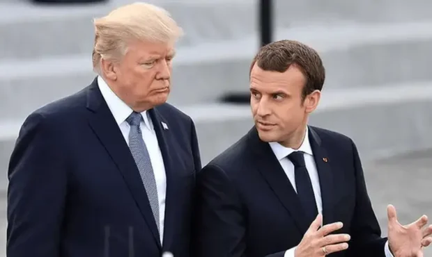 کنایه تند مکرون به ترامپ درباره تنگه هرمز