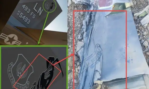 جنگنده F-۳۵ ساقط شده آمریکایی شناسایی شد