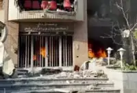 توضیحات هلال احمر از حمله دشمن به دانشگاه شهید بهشتی