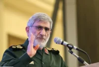 پیام مهم سردار قاآنی به ترامپ / فرمانده ناو جرالد فورد را اخراج کنید!