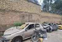 آمار هولناک خودروهای خسارت‌دیده در حملات آمریکا و اسرائیل