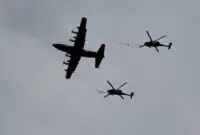 تقدیر سپاه از عشایر به دلیل هدف قرار دادن موثر بالگرد «بلک هاوک» آمریکایی