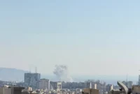 تصویری آخرالزمانی از لحظه انفجار پل B ۱ کرج