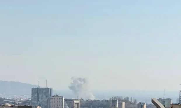 تصویری آخرالزمانی از لحظه انفجار پل B ۱ کرج